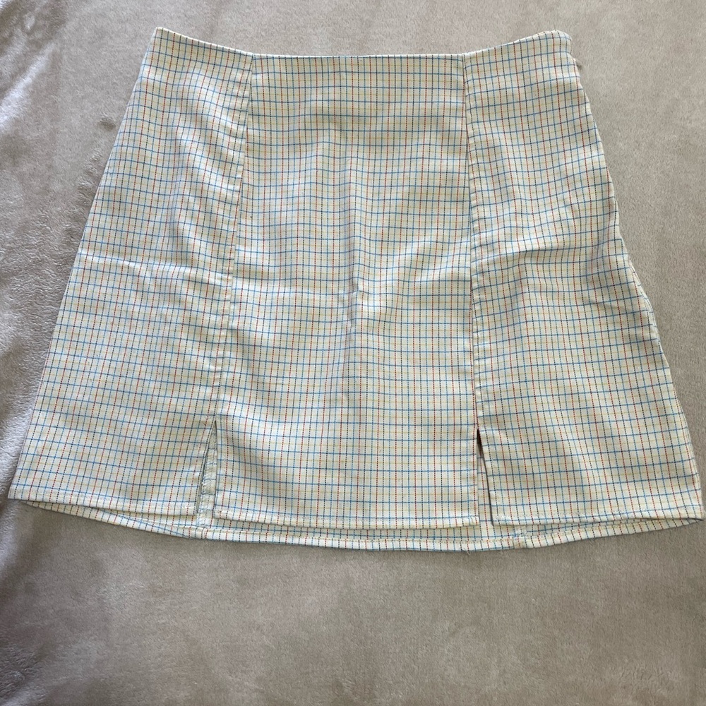 Urban Outfitters Graph Paper Miniskirt